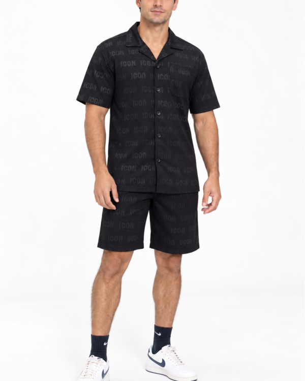 ICON Original Men Overhemd TX1311-1 – Zwart