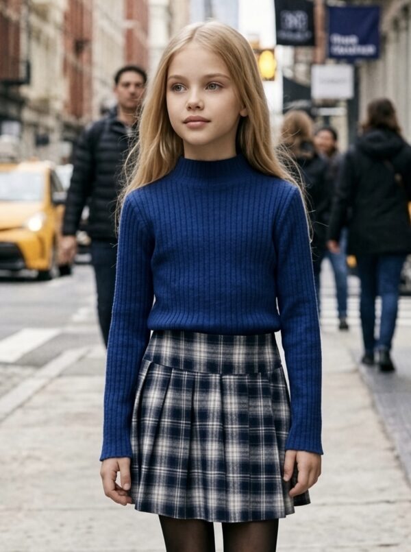 Mini Mignon TOP314-8 | JP207 BLEU MARINE