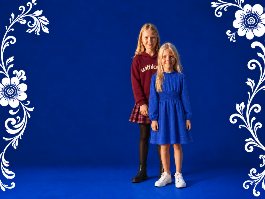 Lila & Kate, onze mini-fashionistas