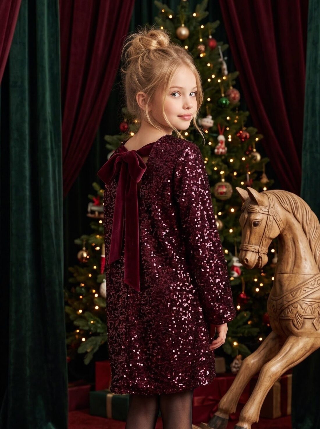 Mini Mignon ROB316 BURGUNDY