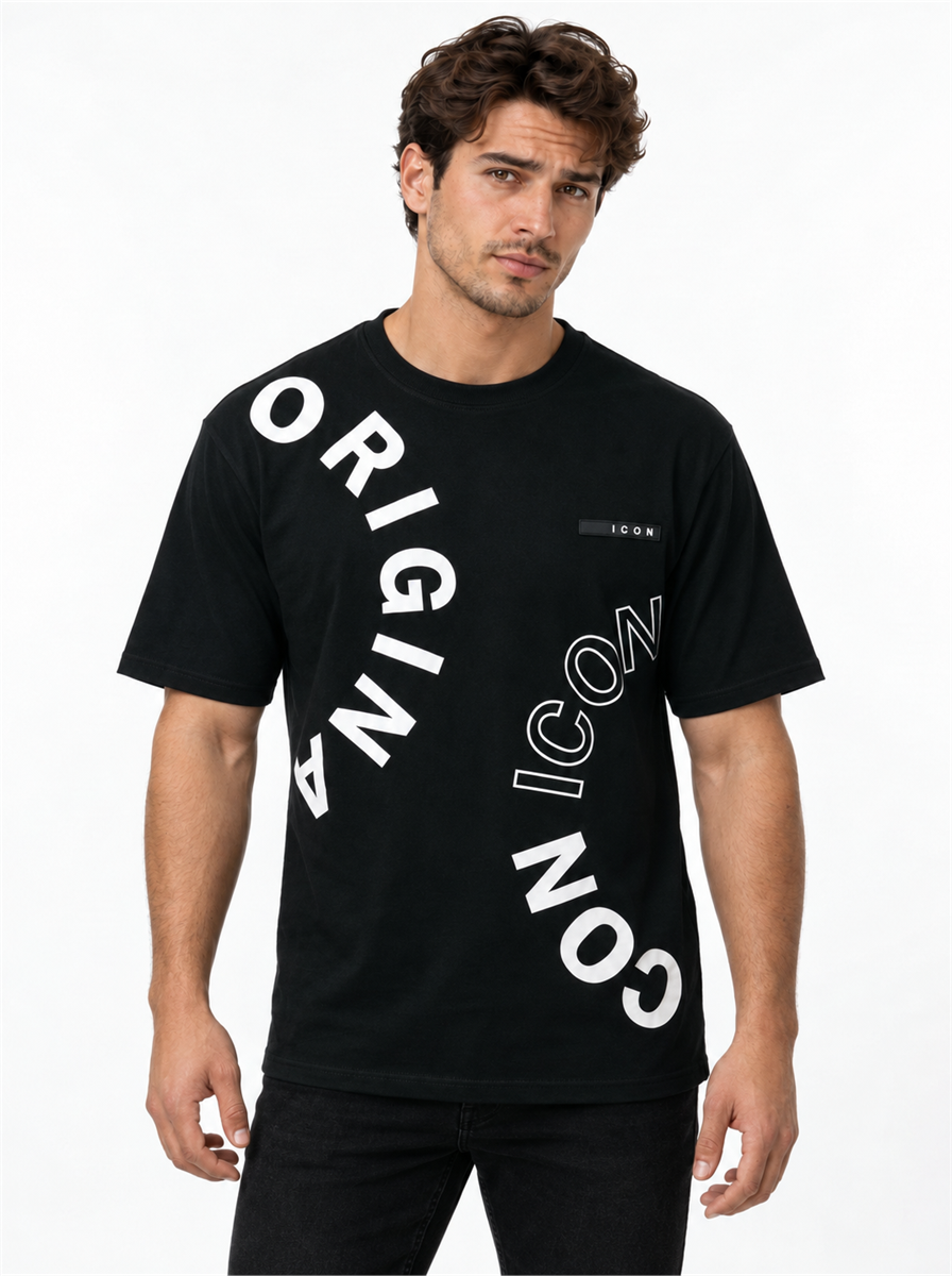 ICON ORIGINAL KD1808-1 (MEN) BLACK